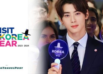 ASTRO cha eun woo visit korea 2023-2024 ambassador