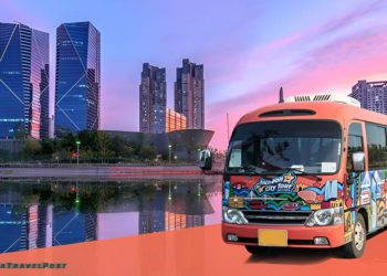 new city tour bus for Incheon South Korea Travel