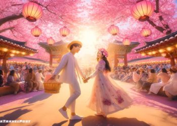 romantic dates during cherry blossom south korea 2024